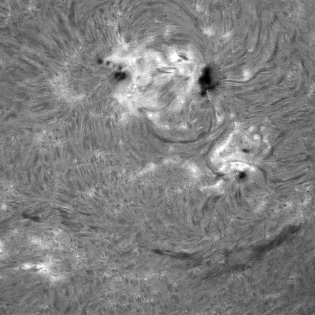 水素原子の出す光で見た太陽