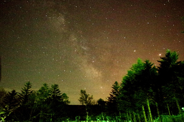 南斗六星（いて座）と天の川